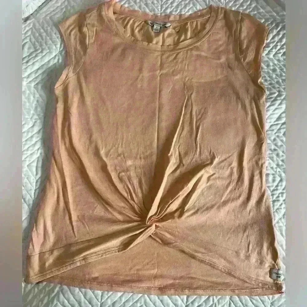 Toad&Co Peach  Coloured T-Shirt